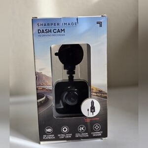 Sharper Image Dash Cam - Rotates for 360 Views - Dash Camera